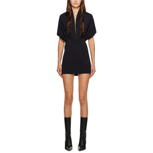 16Arlington Chic Black Vesper Mini Dress Size UK 8 / US 4 NWT