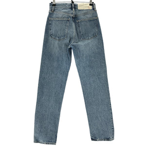 Agolde Distressed Blue Pinch Waist Denim Jeans Size 25