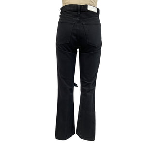 Re/Done Classic Black 90s High-Rise Loose Denim Jeans Size 25