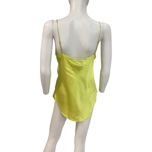 Cinq à Sept Satin Yuzu Marta Camisole Size S