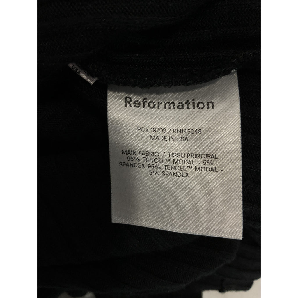 Reformation 'Jonny' Black Two Piece Size M