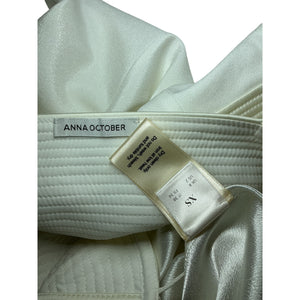 Anna October Elegant White Veronique Maxi Dress Size XS