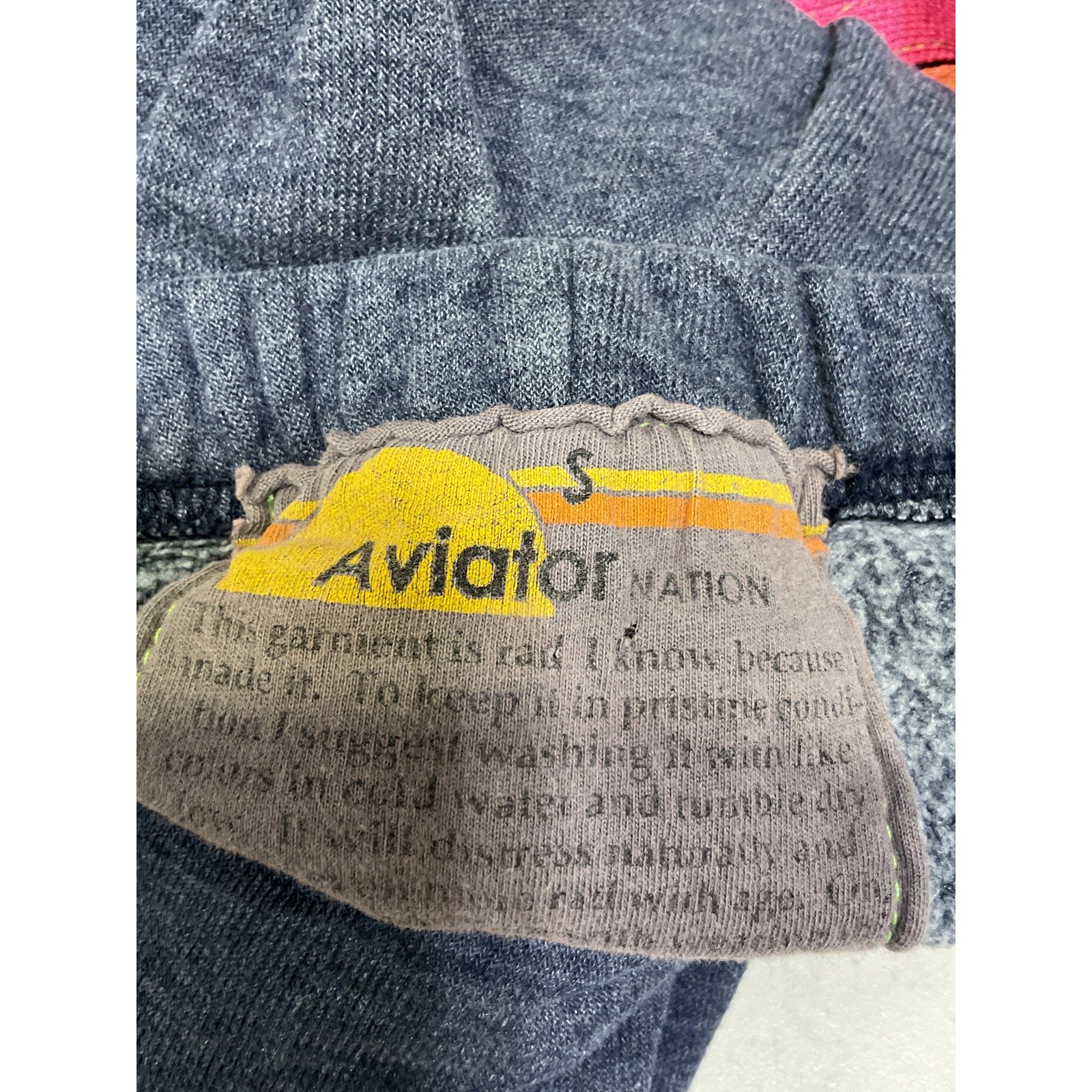 Aviator Nation '5 Stripe' Grey Sweatpants Size XS
