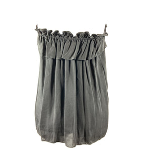 Milly Ruffled Black April Top Size 2