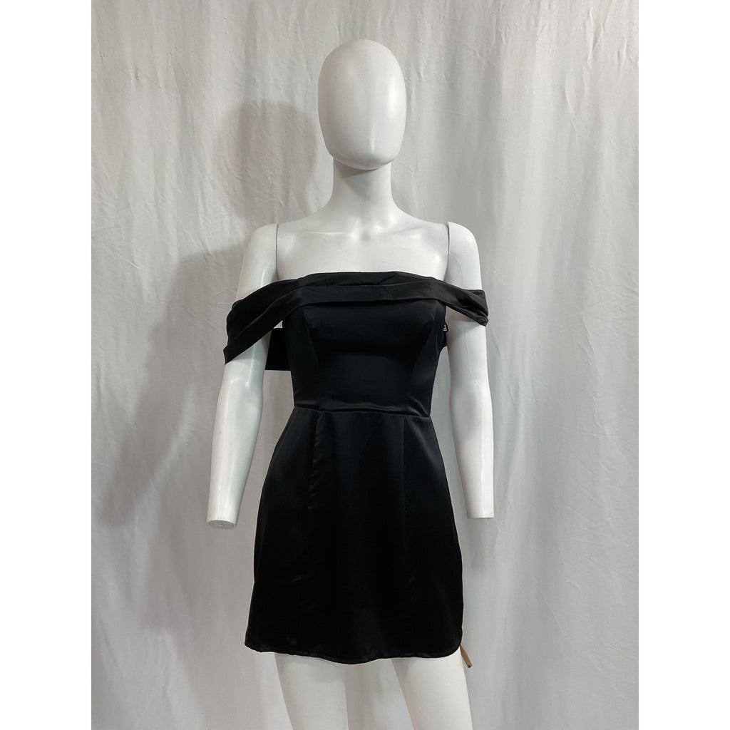Reformation 'Lanelle' Black Silk Dress Size 0