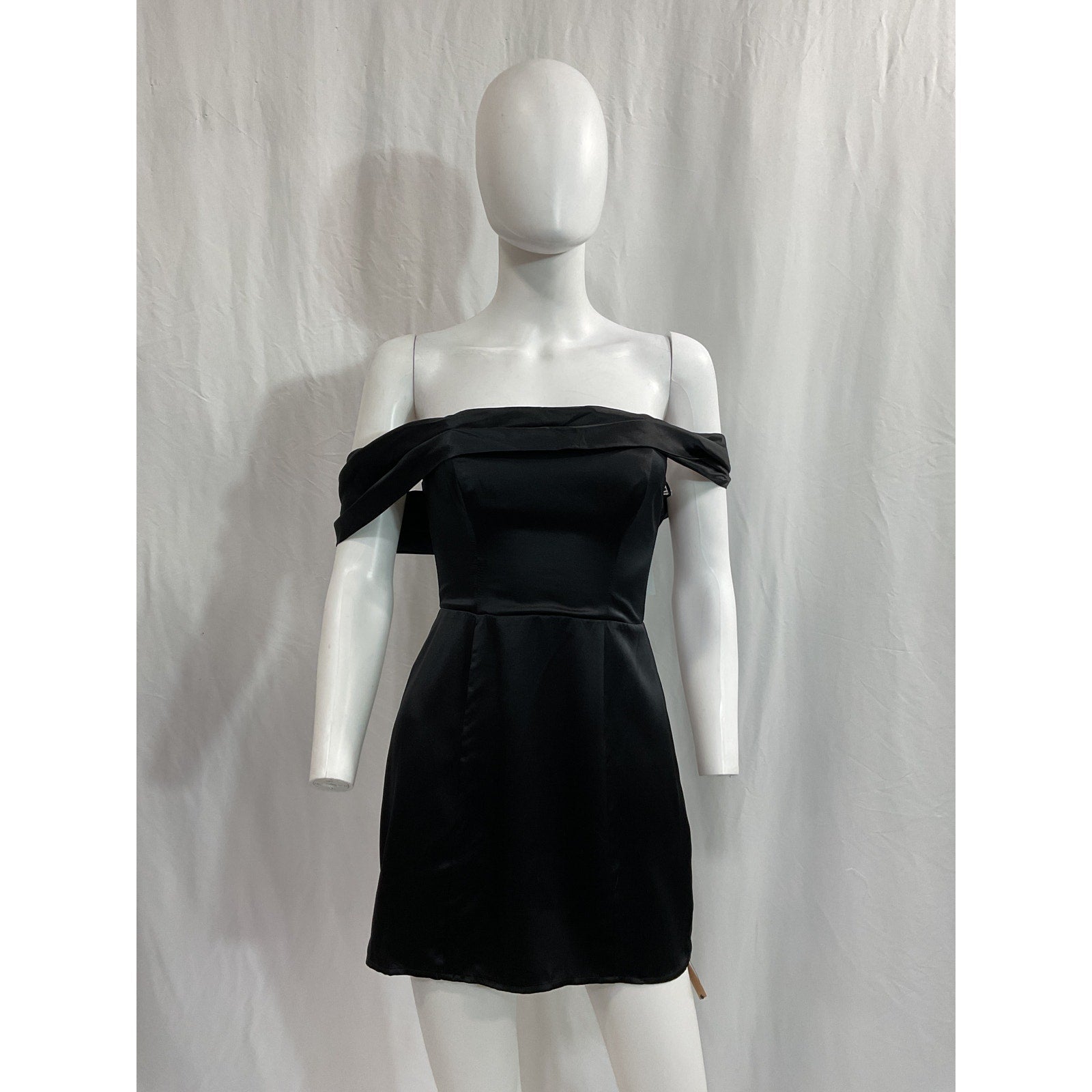 Reformation 'Lanelle' Black Silk Dress Size 0