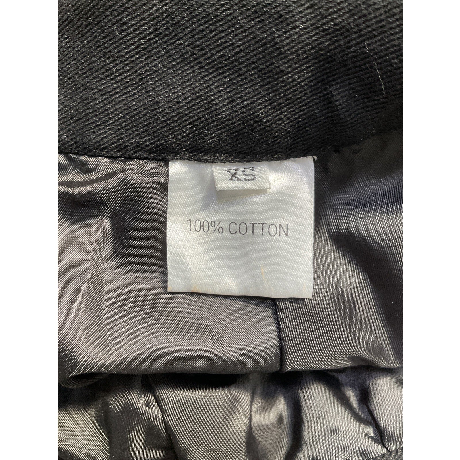 The Frankie Shop 'Audrey' Black Pleated Cotton-Twill Mini Skirt Size XS