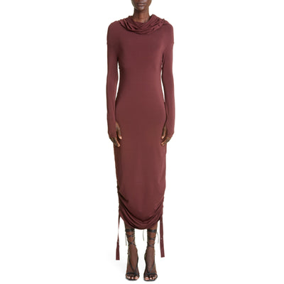 Dion Lee Convertible Oxblood Doric Dress Size Medium