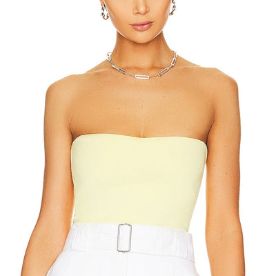 A.L.C. Chic Yellow Dean Strapless Top Size XS