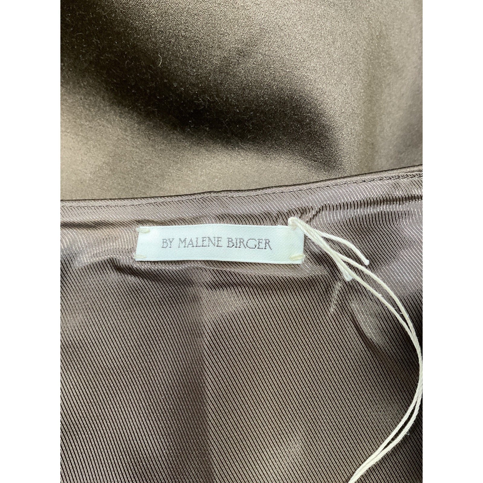 By Malene Birger 'Raye' Brown Polyester Skirt Size 36 - NWT