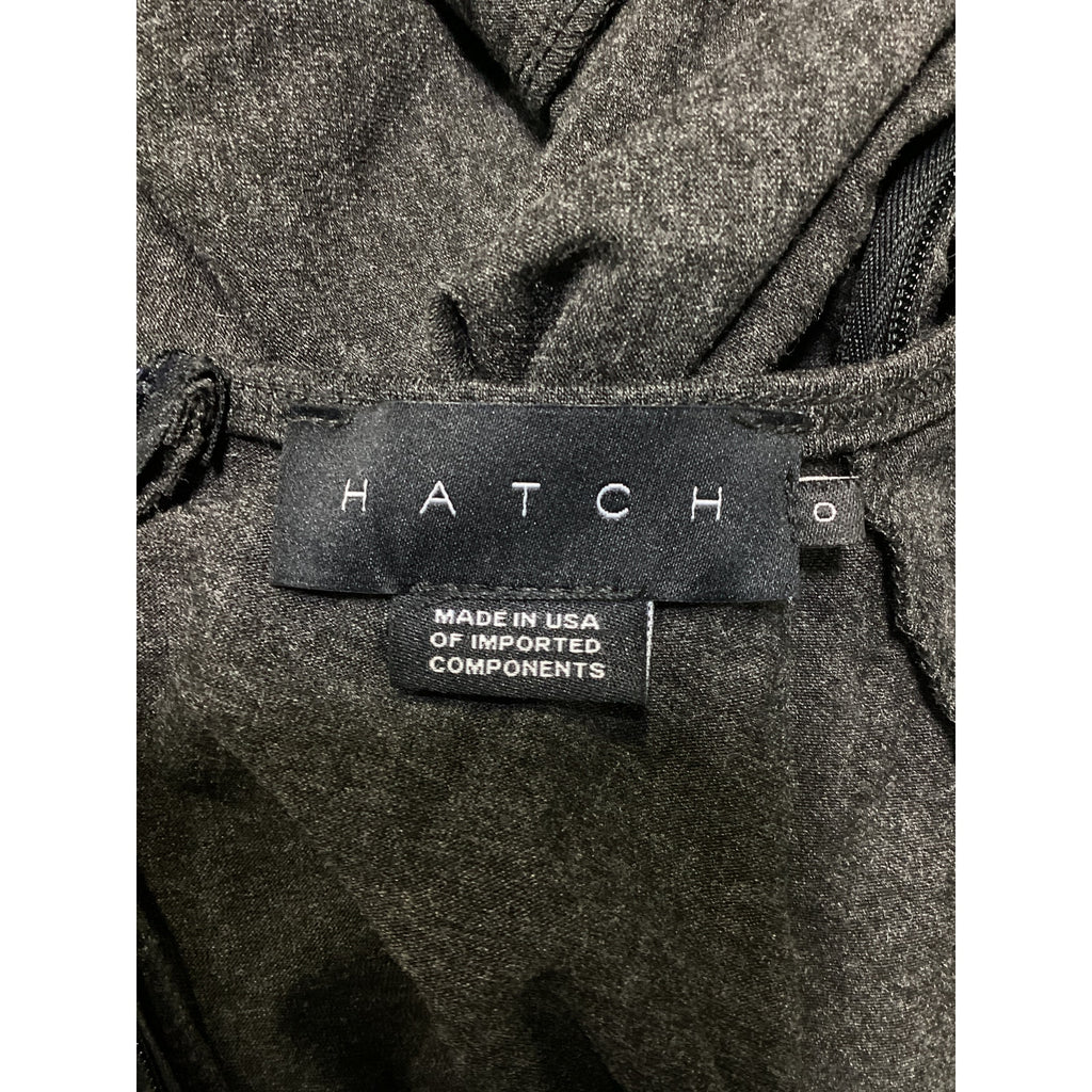 Hatch 'The Walkabout' Black Short Sleeve Jumper Size 0