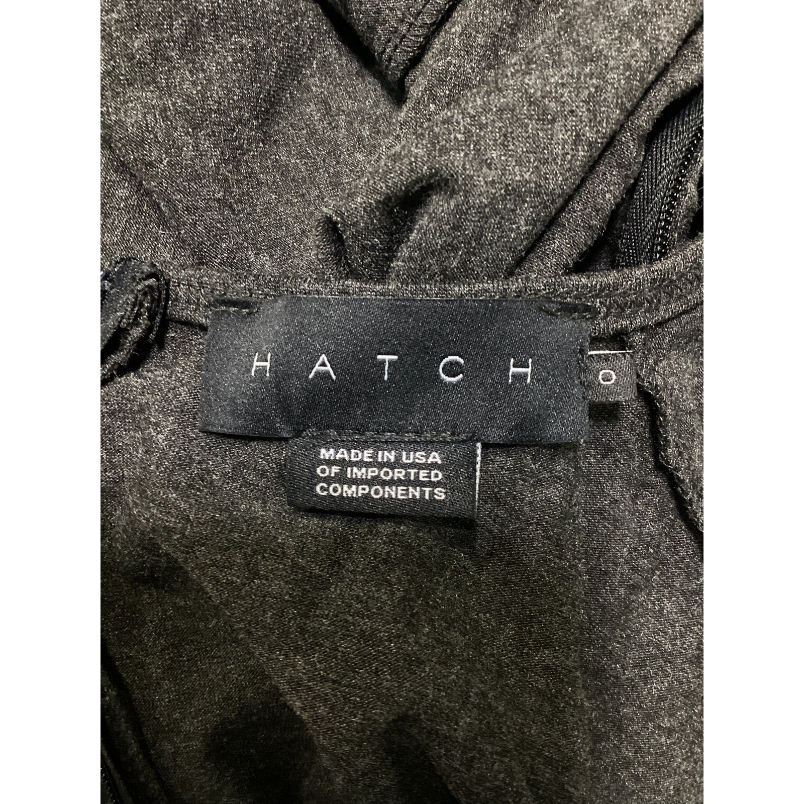 Hatch 'The Walkabout' Black Short Sleeve Jumper Size 0