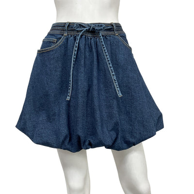 Neiman Marcus Chic Blue Steph Skirt Size 0 NWT