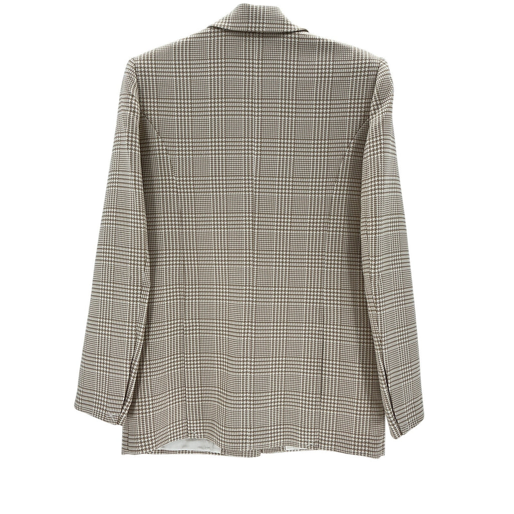 L'Academie 'Abigail' Beige Polyester Blazer Size M