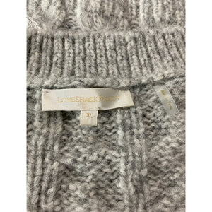 Loveshackfancy Cozy Silver Mist Louella Cardigan Size XL