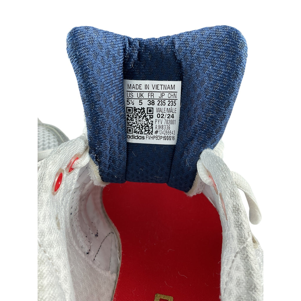 Sporty & Rich 'Adistar' White Cushion Sneaker Size 5.5