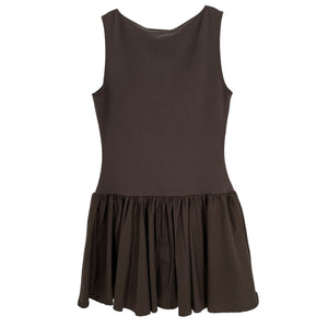 Reformation Knit Brown Defina Dress Size S