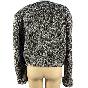 Isabel Marant Textured Black Gradilia Jacket Size 44 EU / US 12