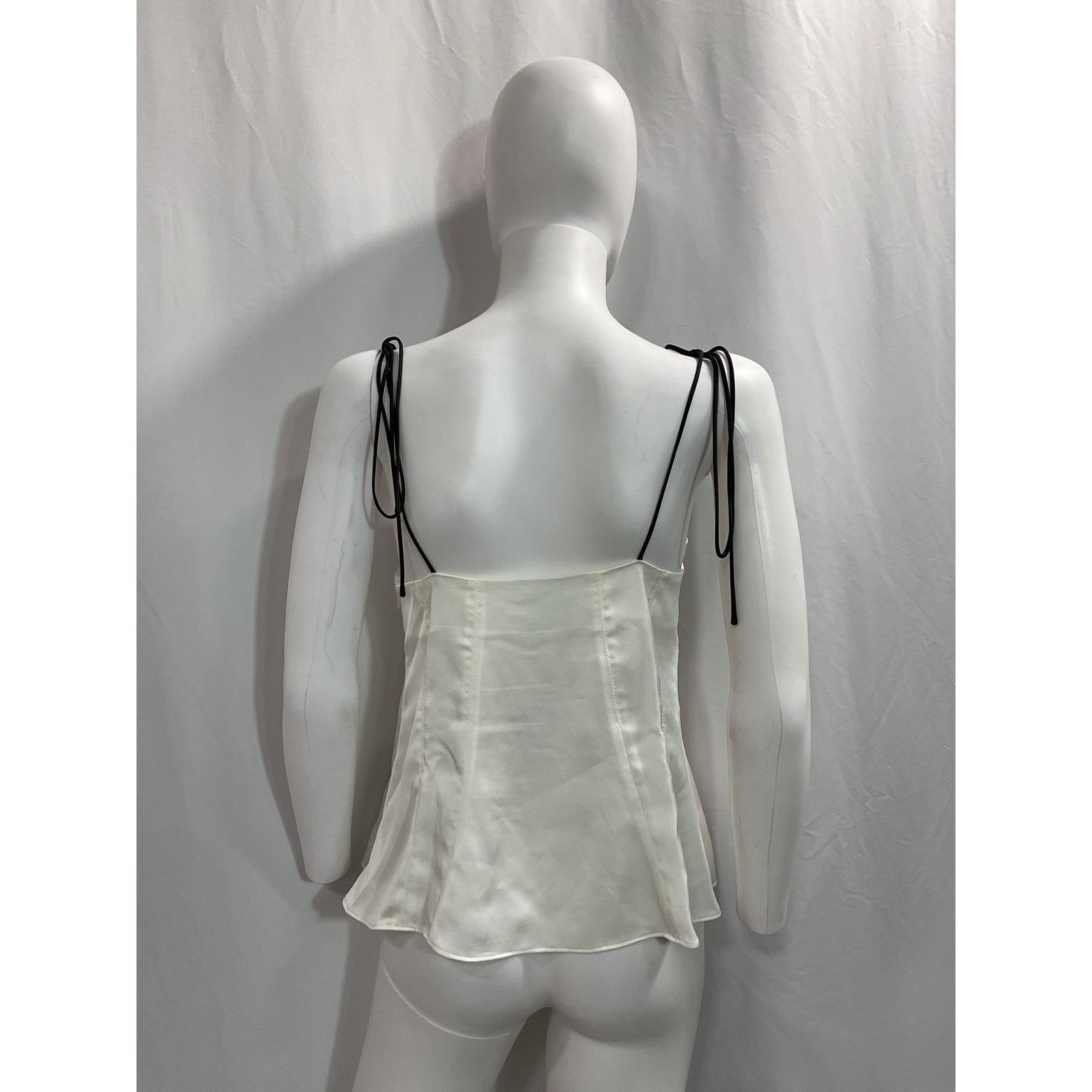 Simkhai 'Hyla' White Satin Camisole Top Size 6