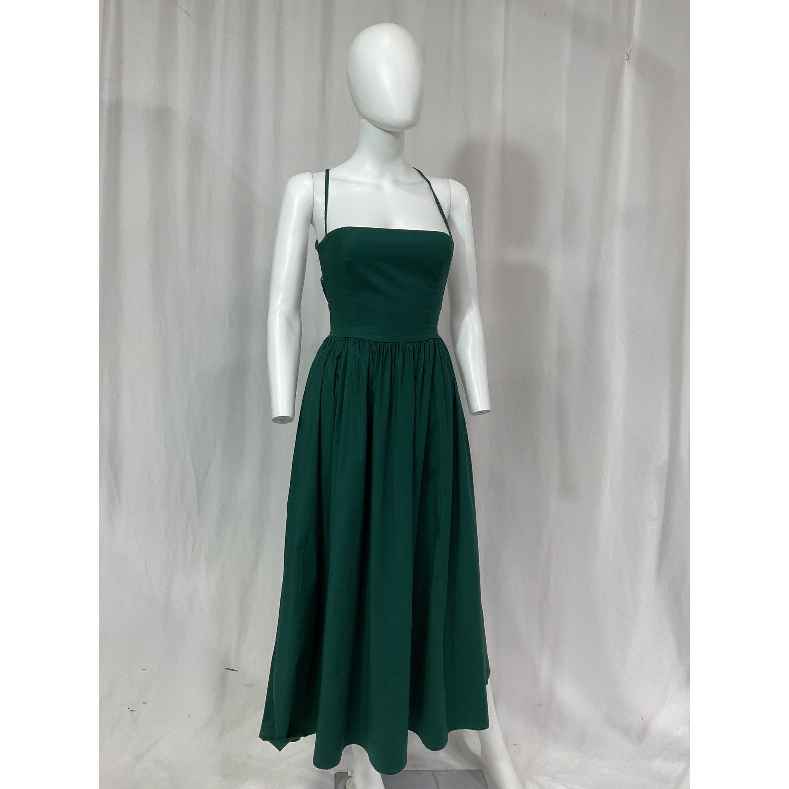 Reformation 'Kaede' Green Dress Size 4