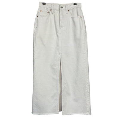 Pistola Classic White Alice Denim Skirt Size 24