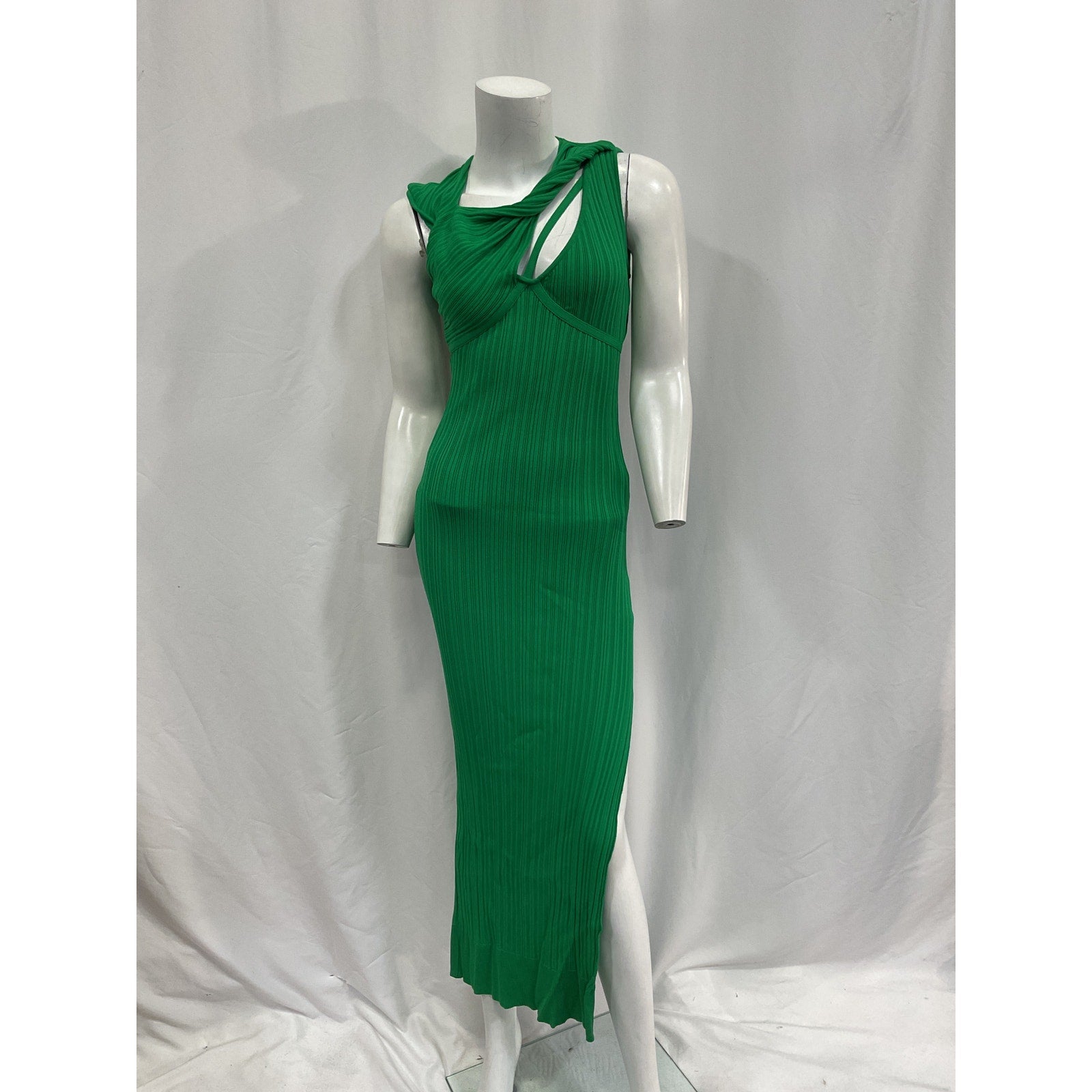 Aknvas 'Sevrine' Green Cut Out Dress Size S