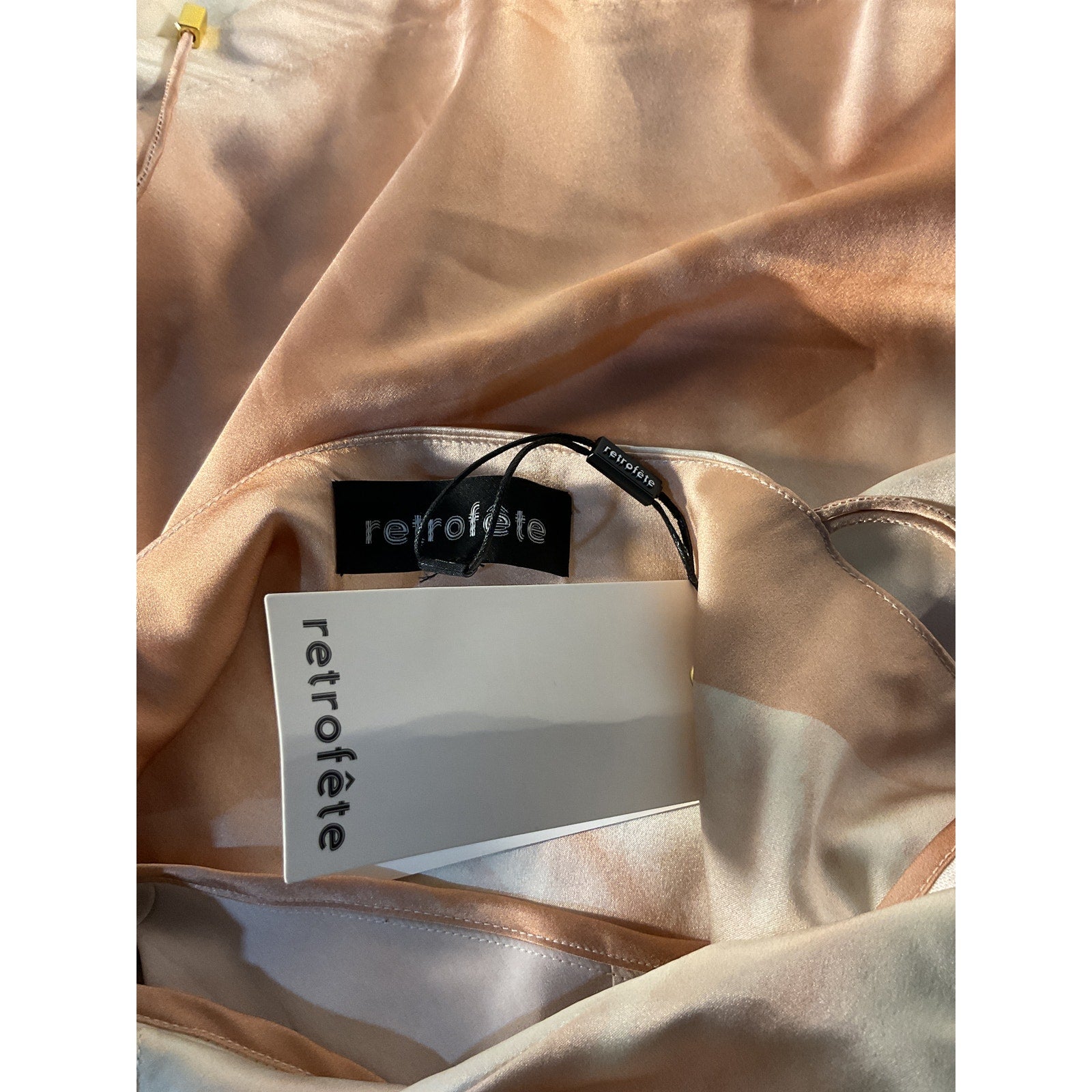 Retrofete 'Ariella' Tan Dress Size XS - NWT