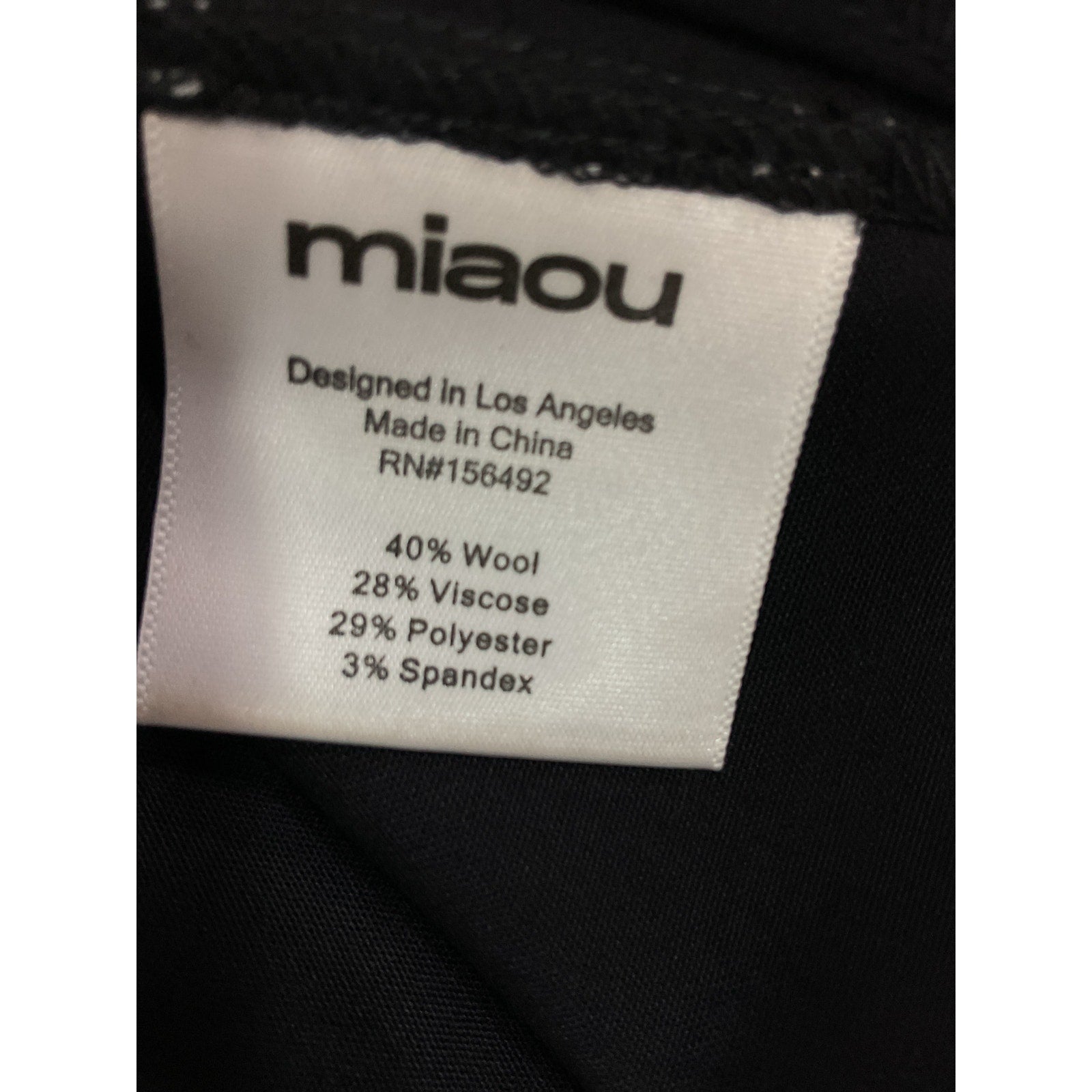 Miaou 'Micro' Black Sequin Mini Skirt Size XS
