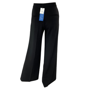 Samsoe Wide-Leg Black Collot Trousers Size S NWT