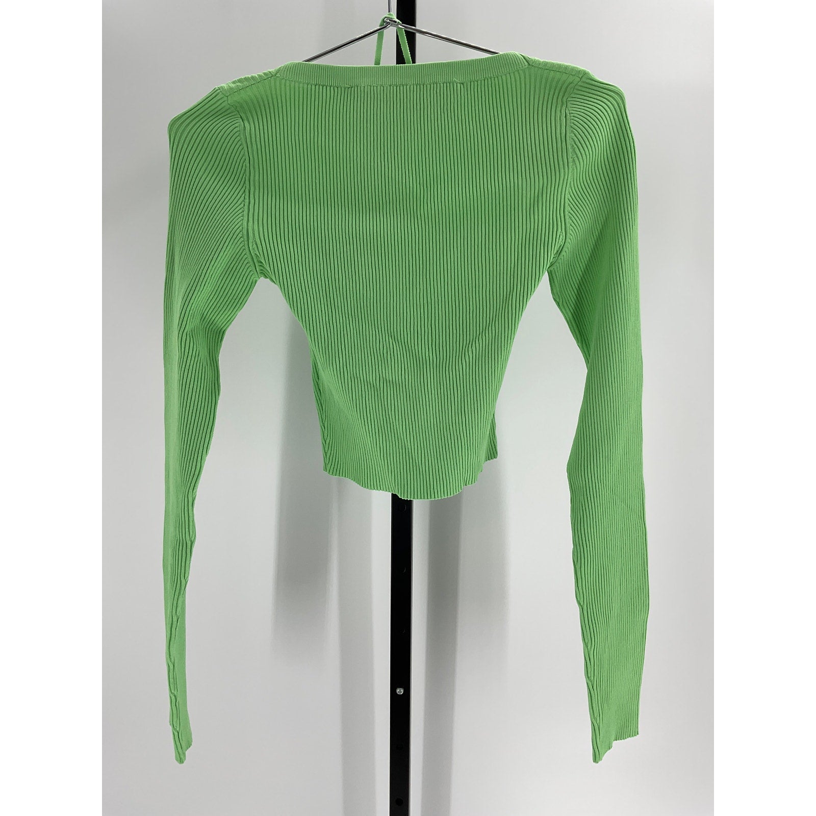 Gauge81 'Yukita' Green Rayon Ribbed-Knit Top Size S