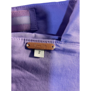 Johanna Ortiz Sculptural Purple Upolo Crop Top Size 2