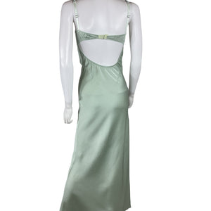 Anna October Elegant Mint Georgina Maxi Dress Size S