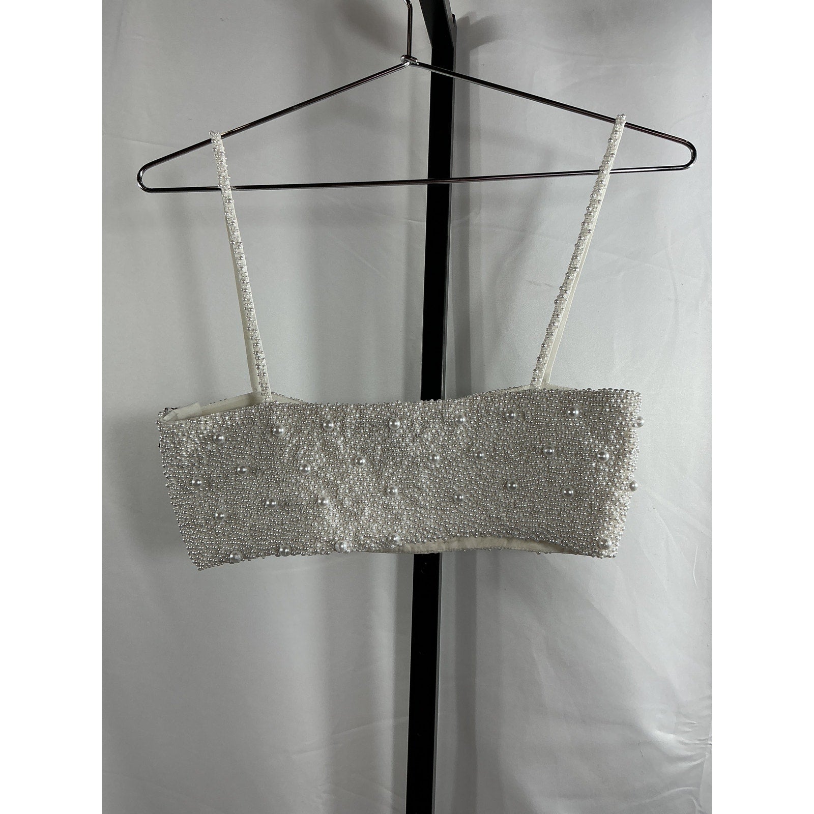 Retrofete 'Nikos' White Polyester Top Size XS