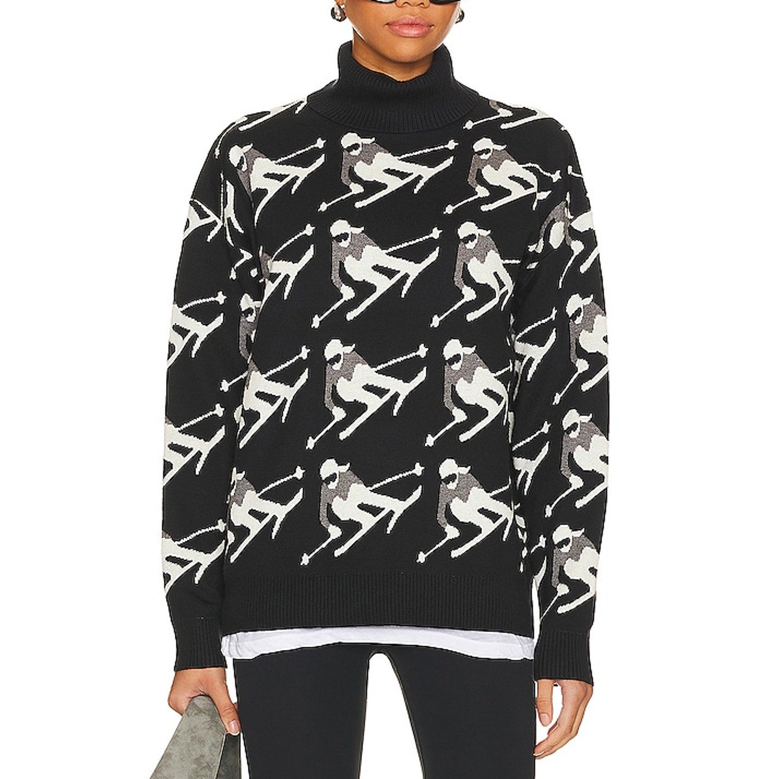 Alp N Rock 'Desi' Black Turtleneck Sweater Size XL - NWT