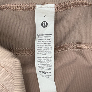 Lululemon Lightweight Tan Dance Studio Joggers Size 0