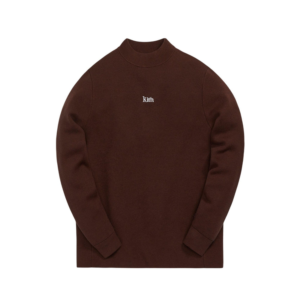 Kith L/S Brown Viscose Mockneck Size L