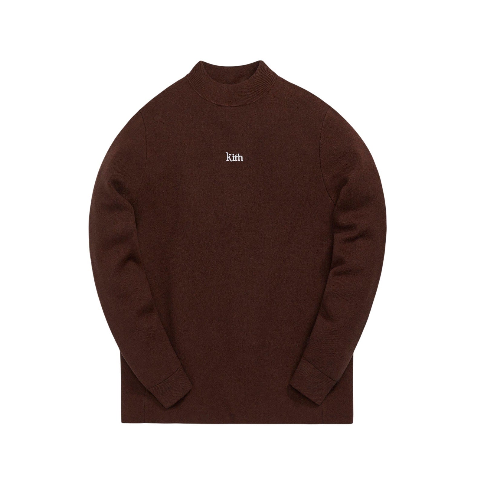Kith L/S Brown Viscose Mockneck Size L
