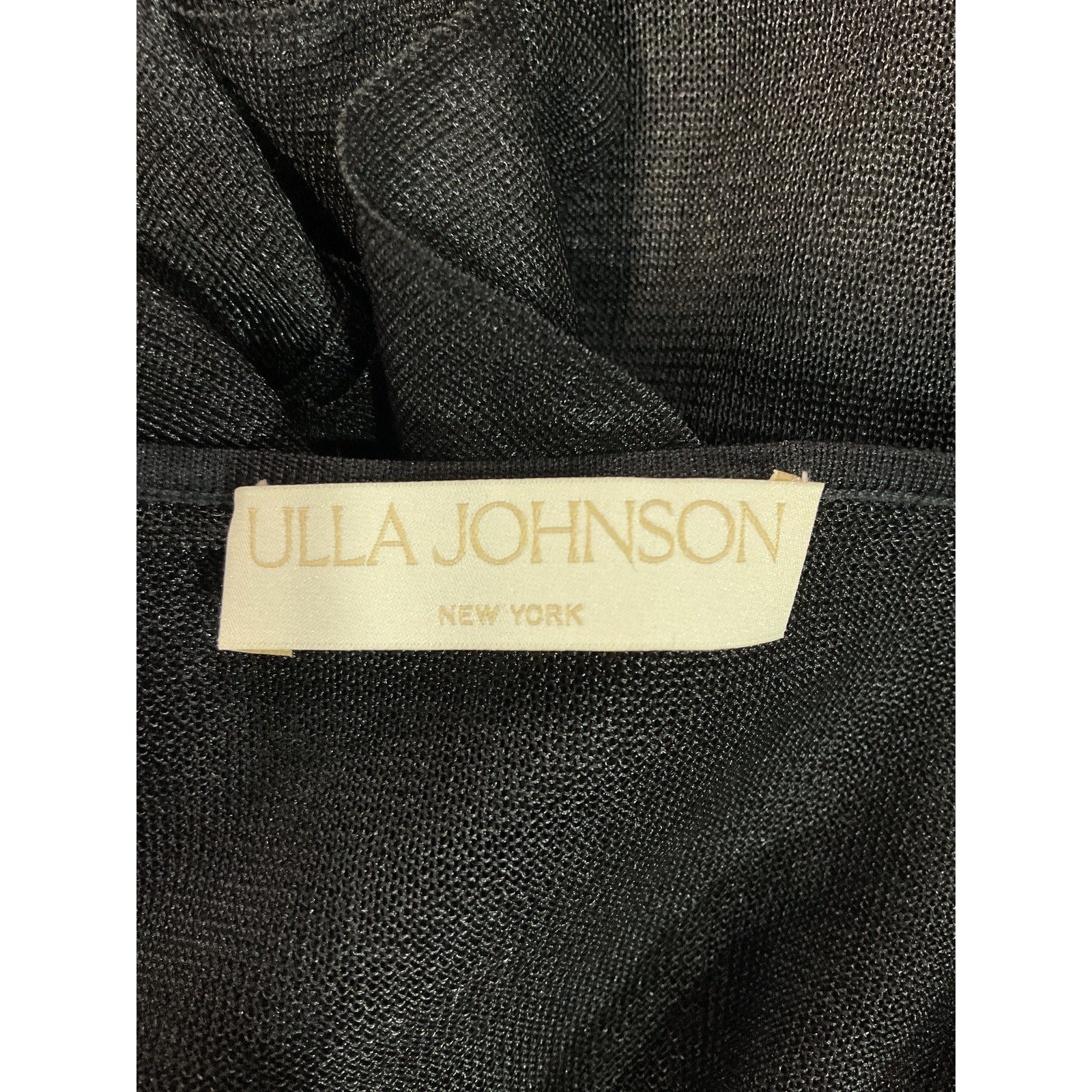 Ulla Johnson 'Theodora' Black Pullover Sweater Size M