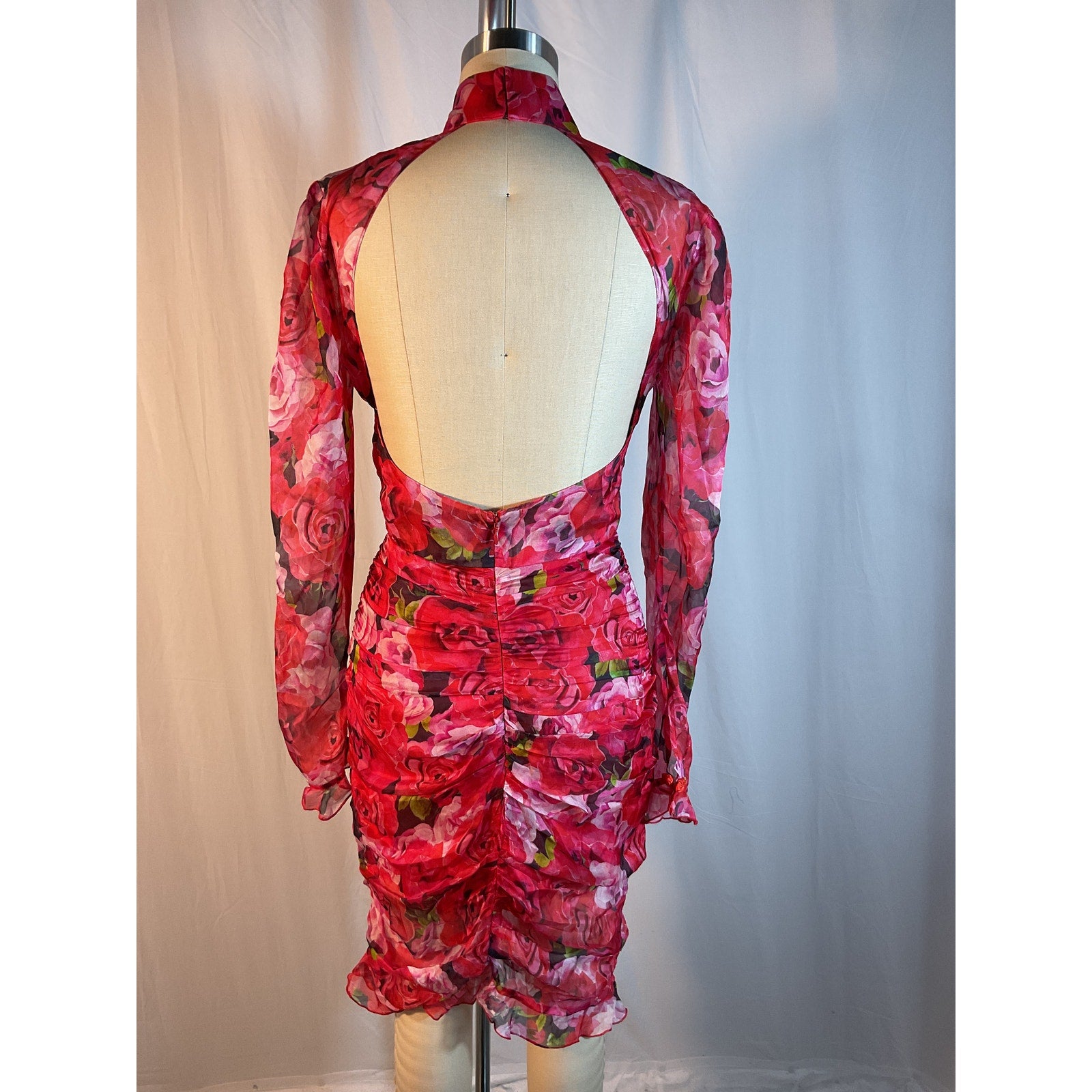 Sau Lee 'Scarlett' Red Mini Dress Size 4 - NWT