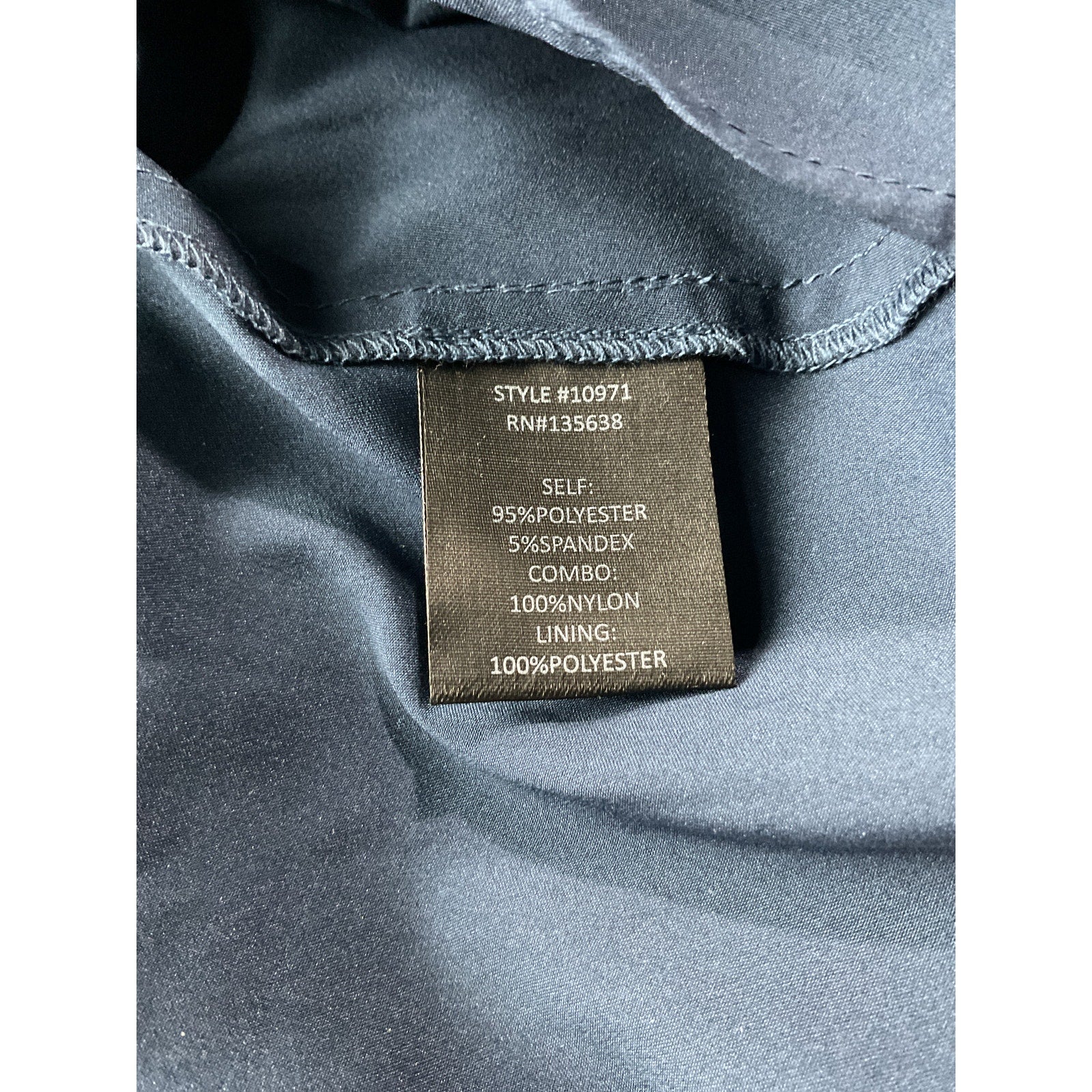 Hutch 'Toni' Blue Polyester Gown Size 2 - NWT