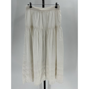 Dôen 'Sebastiane' Off White Cotton Skirt Size M