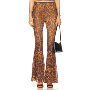 Majorelle 'Chica' Brown Polyester Pant Size XS