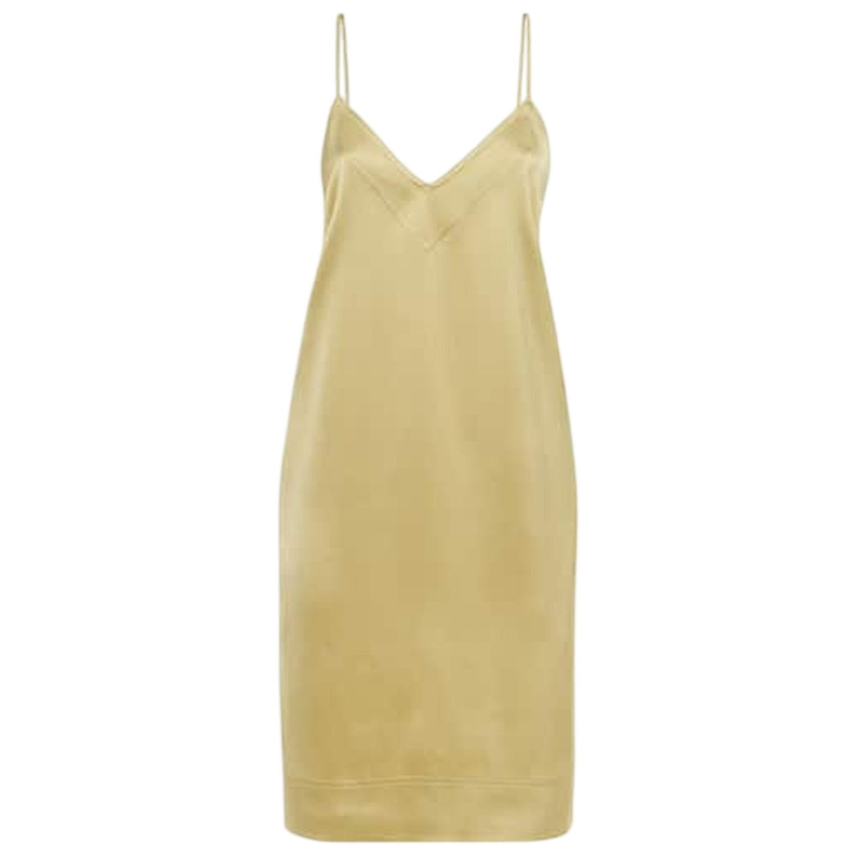 Toteme Satin Green Slip Dress Size 34