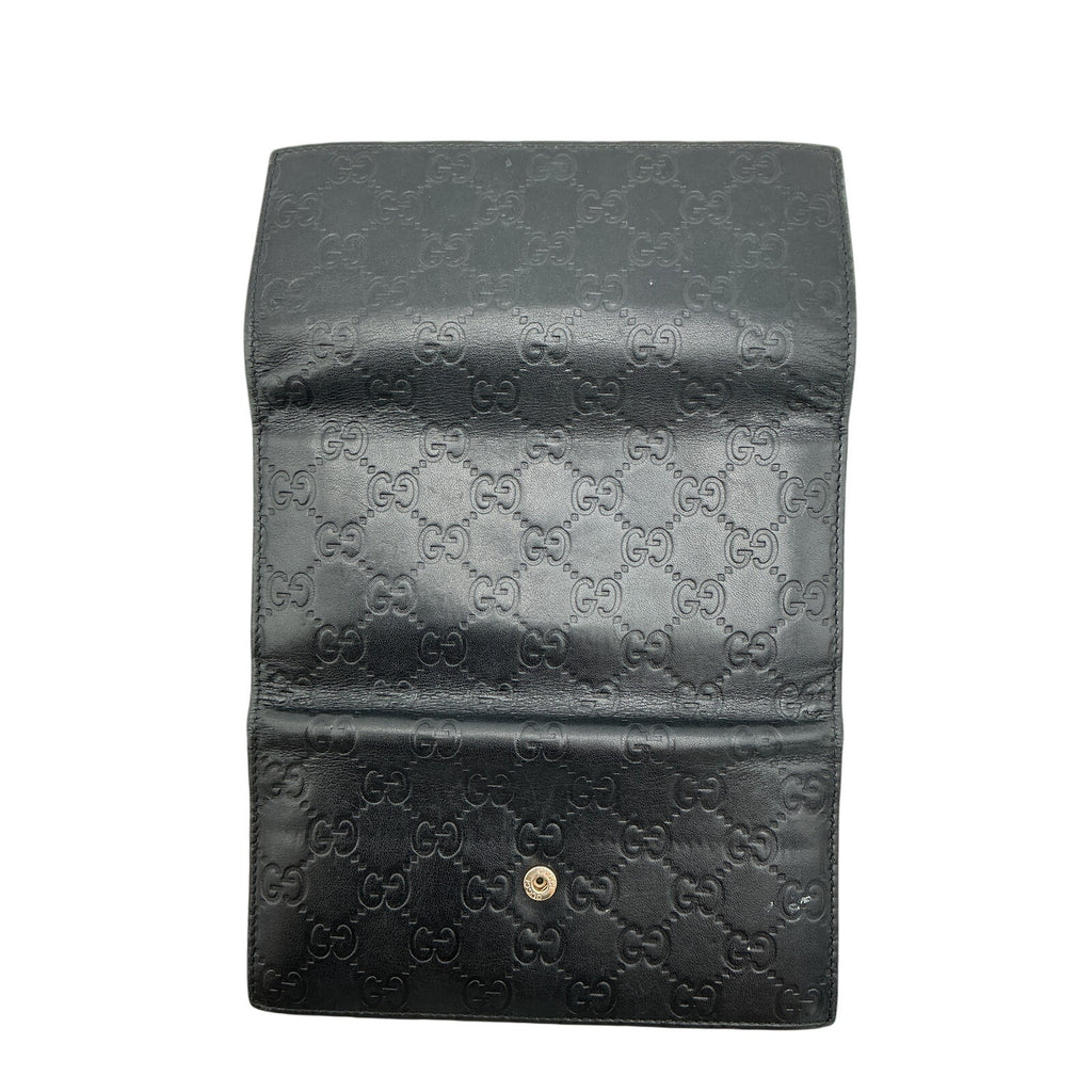Gucci Black Leather Wallet