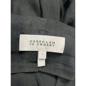 Derek Lam 'Atto' Black Belted Paperbag Pants Size 6