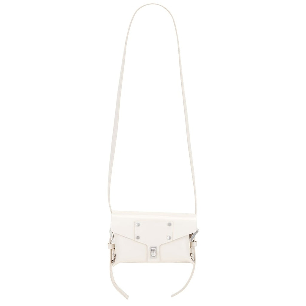 Allsaints 'Miro' Cream Leather Mini Crossbody Size OS