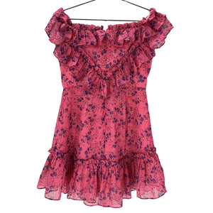 Majorelle Ruffled Multicolor Grace Mini Size S Dress