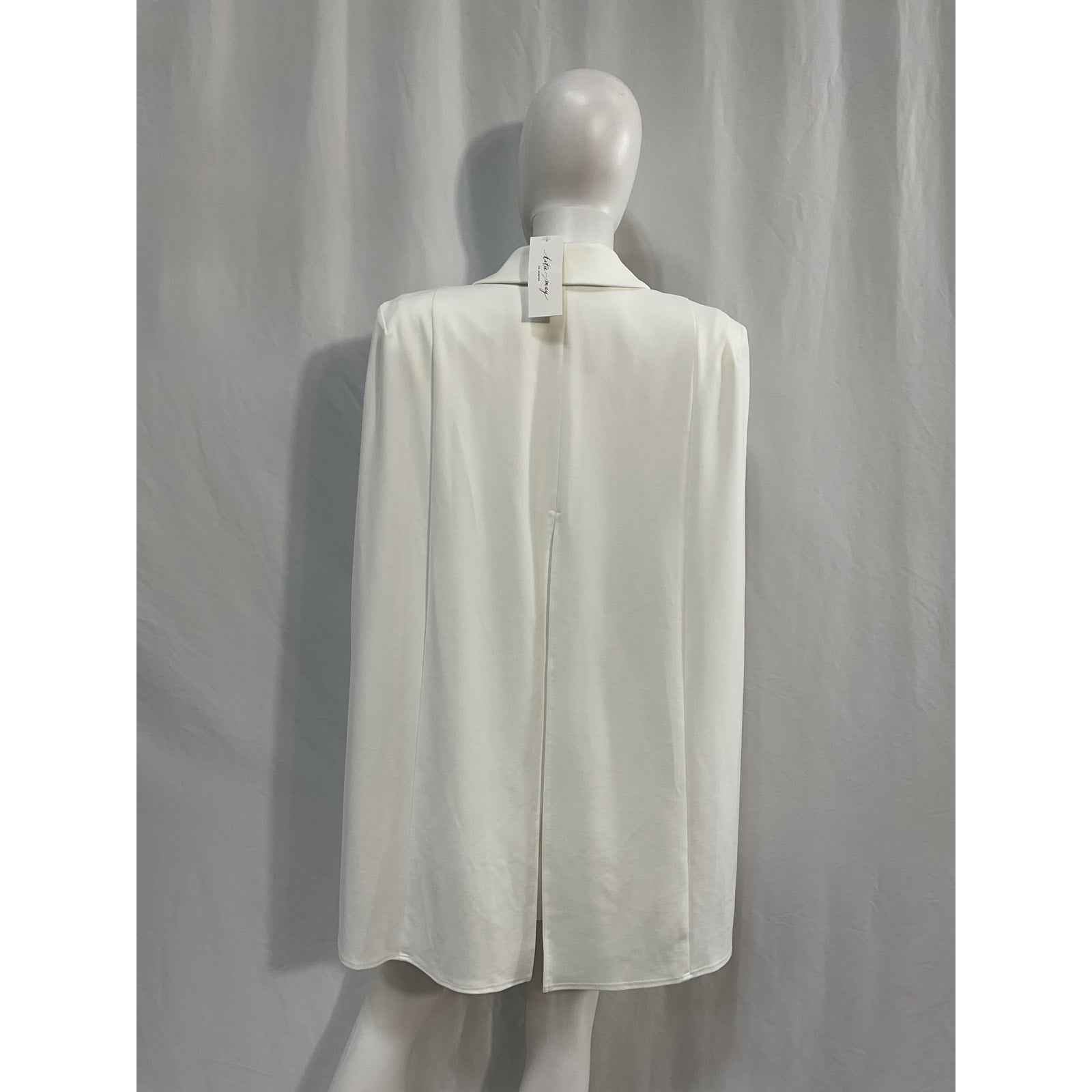 Katie May 'Boss Lady' White Polyester Dress Size M - NWT