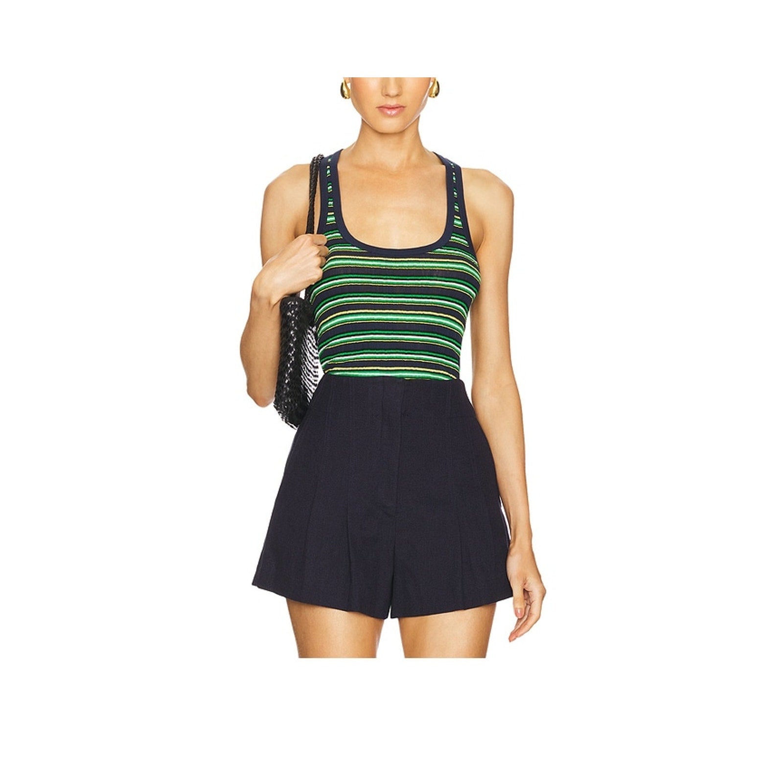 A.L.C. 'Iris' Green Top Size S