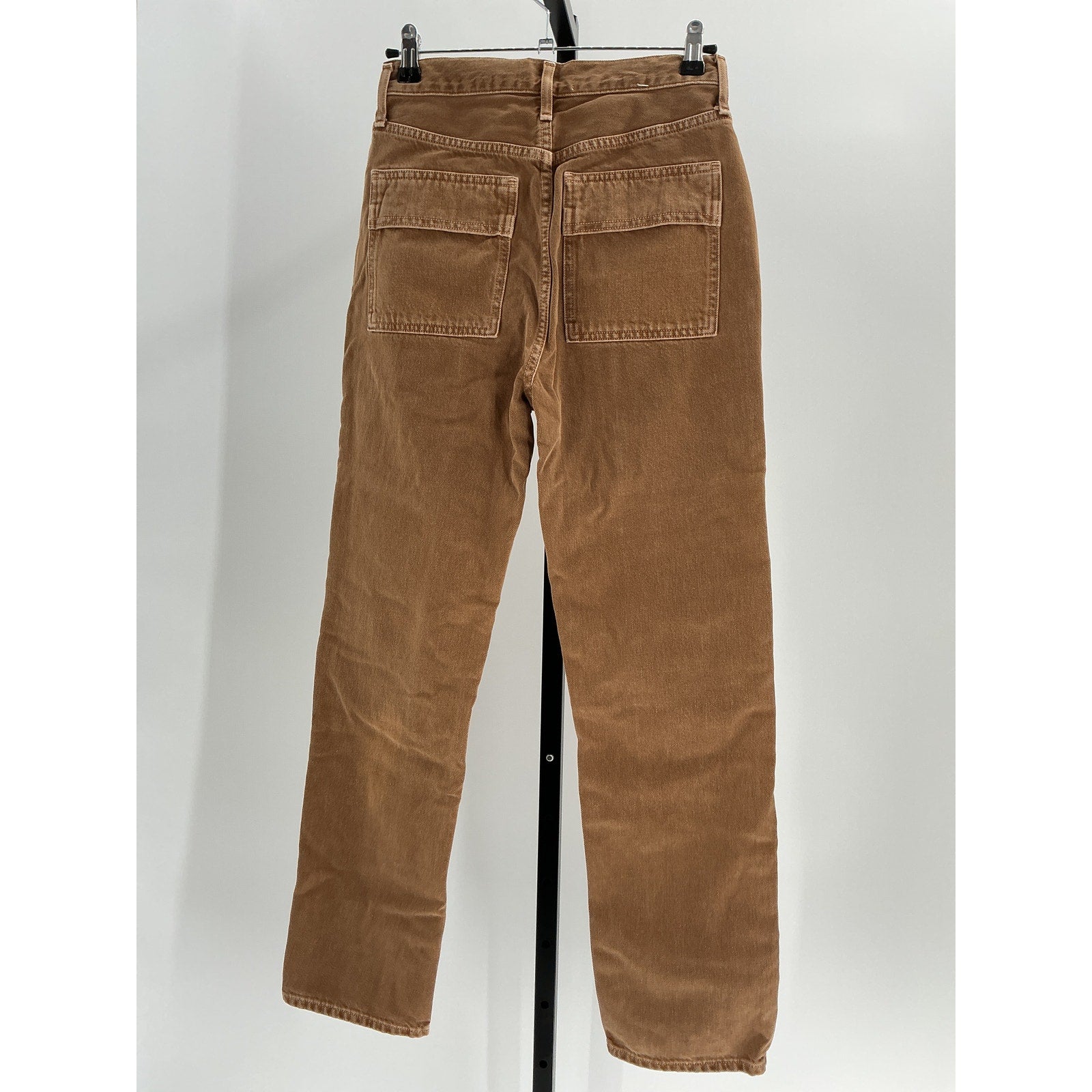 Agolde Cooper Brown Cotton Cargo Size 24